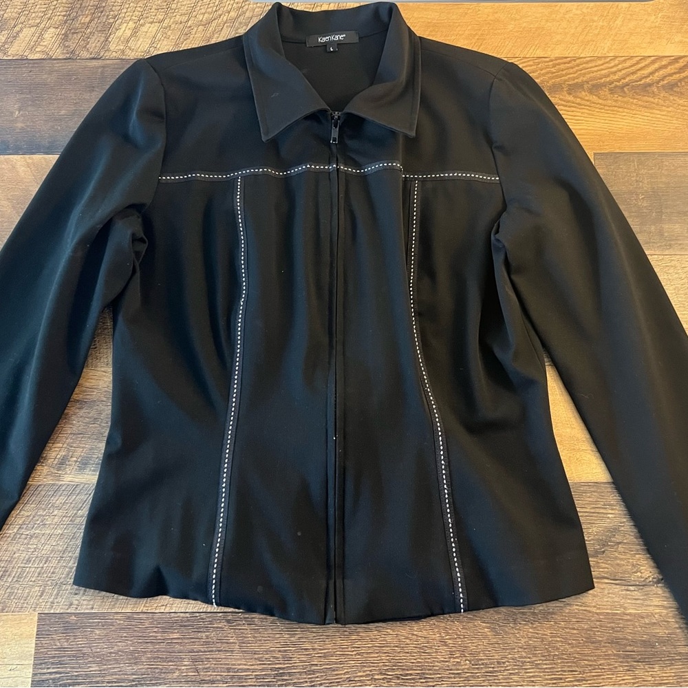Black Karen Kane Jacket